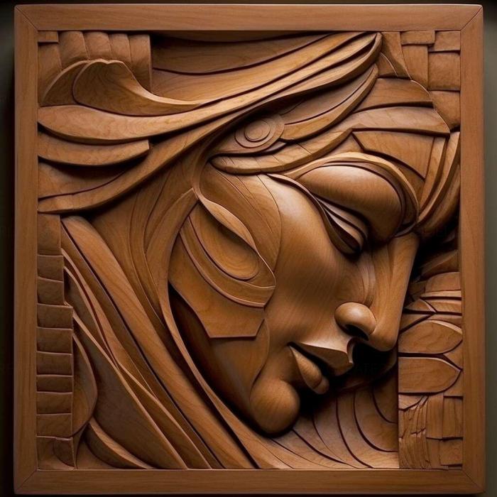 نموذج ثلاثي الأبعاد لآلة CNC 3D Art 